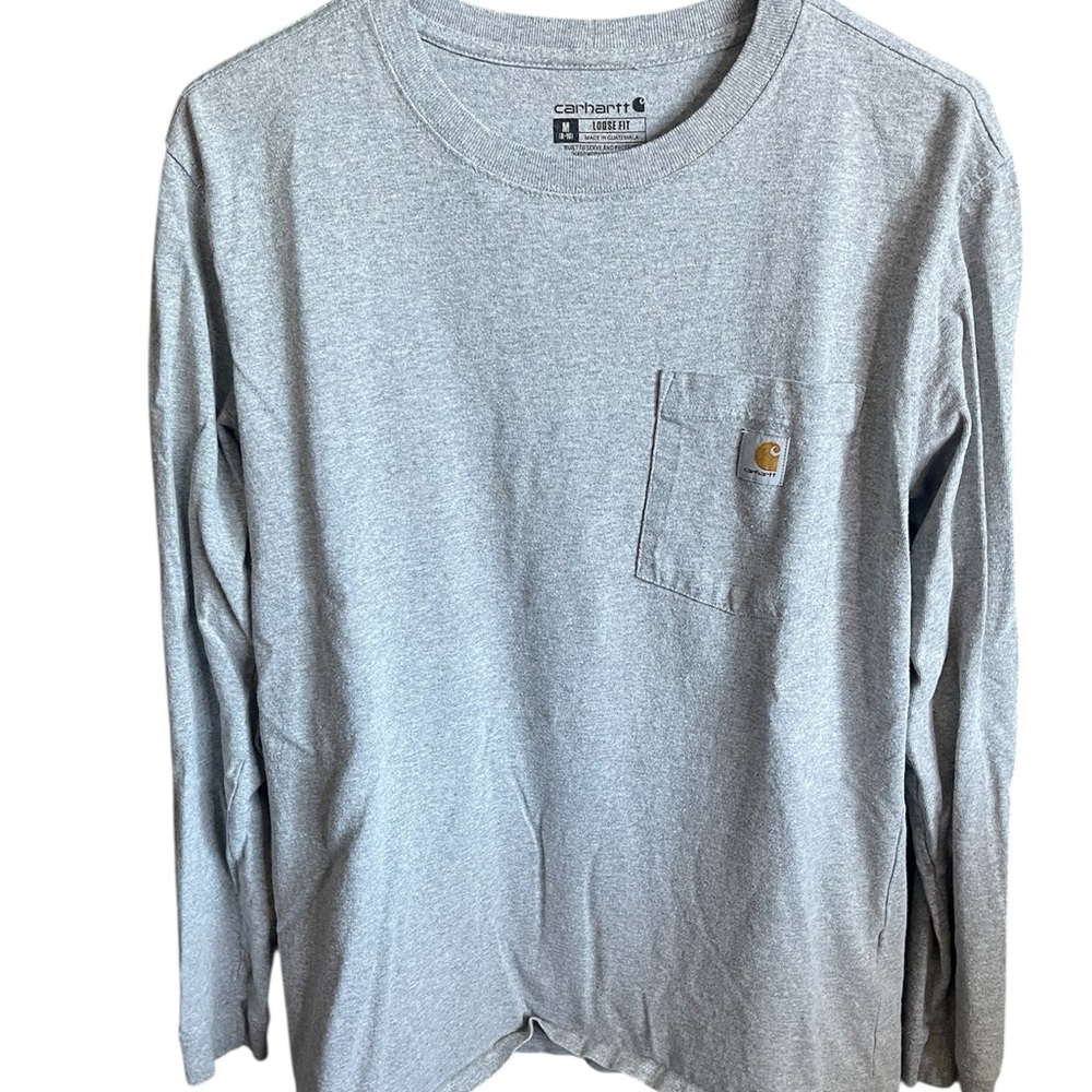 Carhartt Gray Long Sleeve Tee